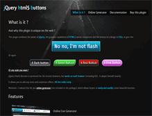 Tablet Screenshot of jquery-buttons.com